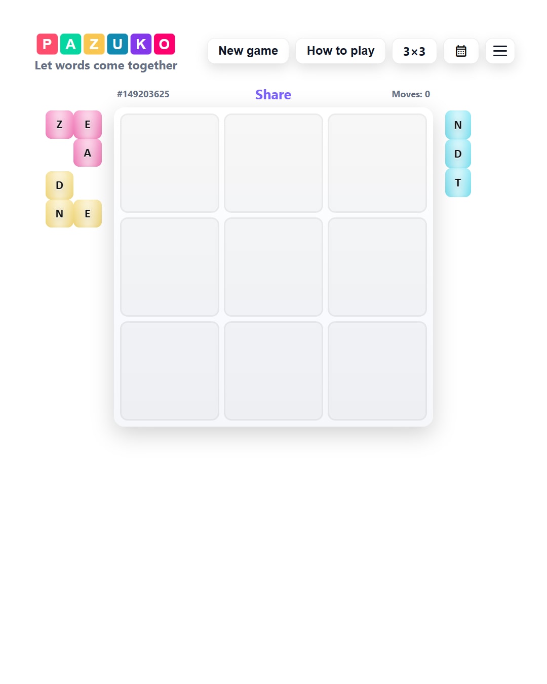 Screenshot of Pazuko