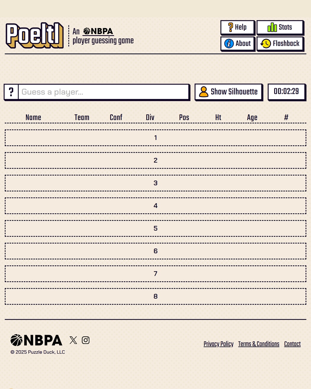 Screenshot of Poeltl