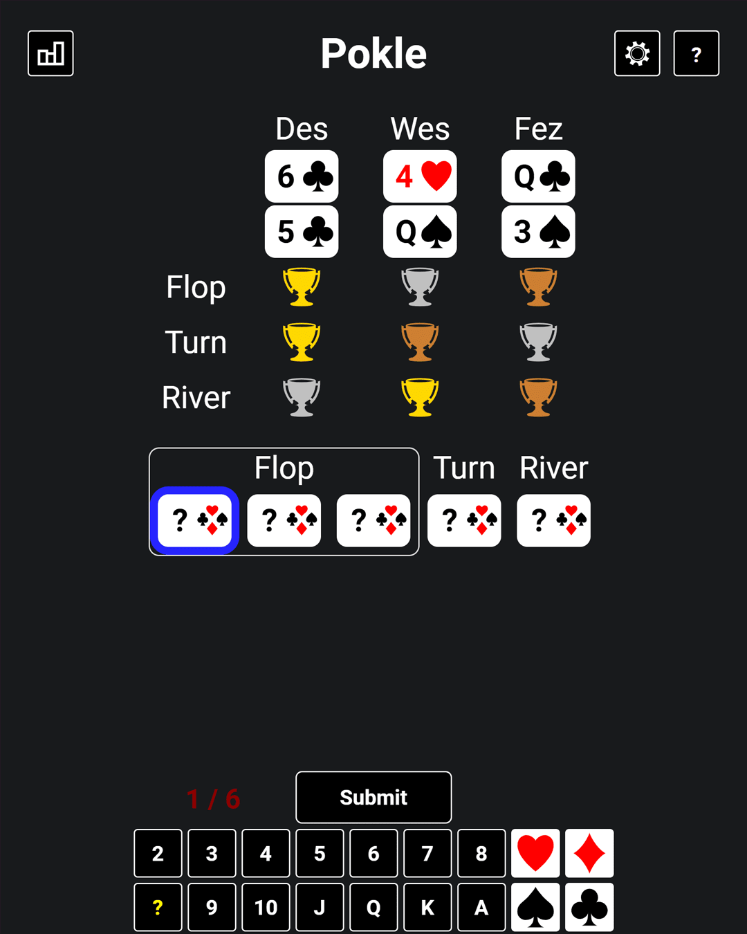 Screenshot of Pokle