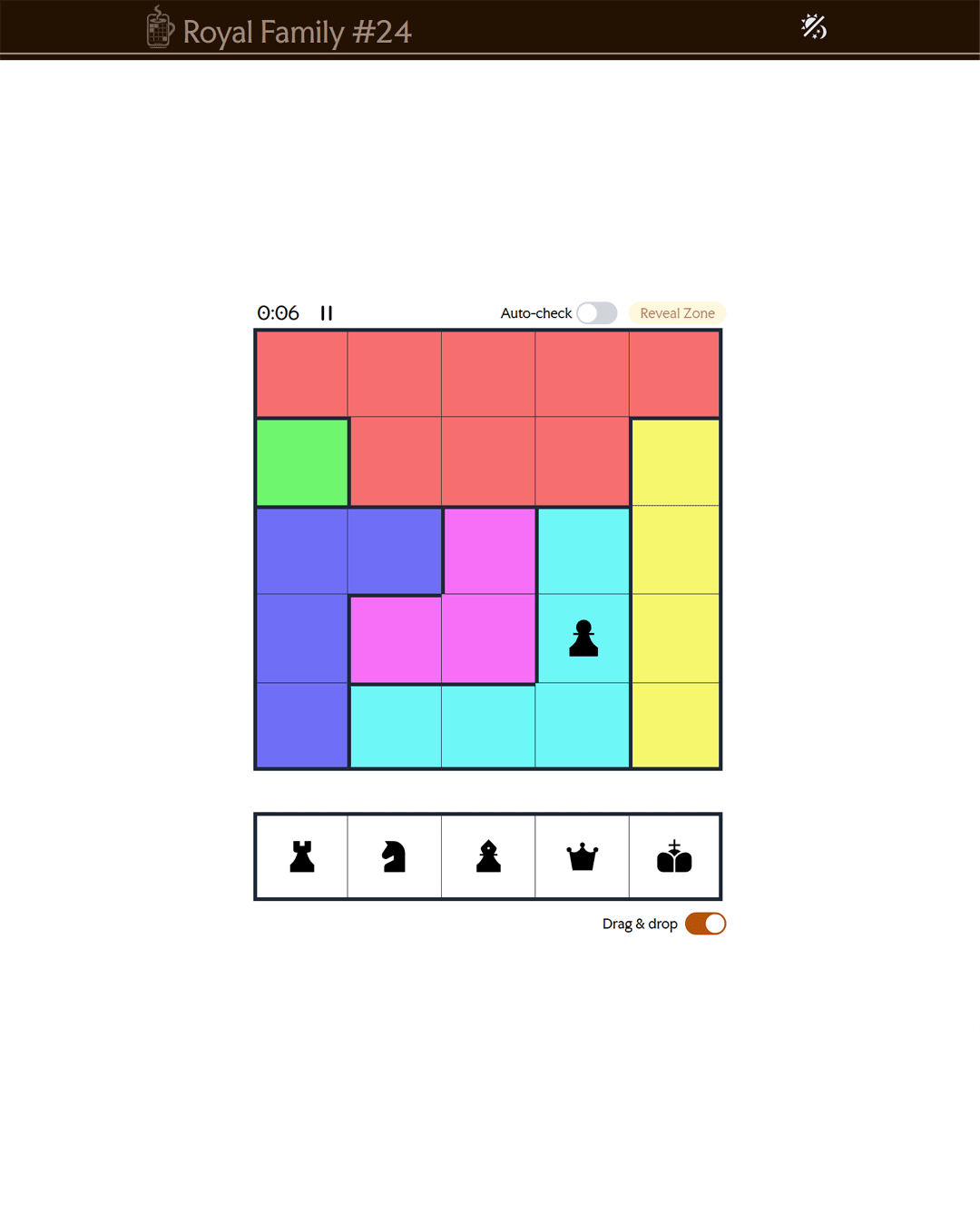 Screenshot of Royal Family