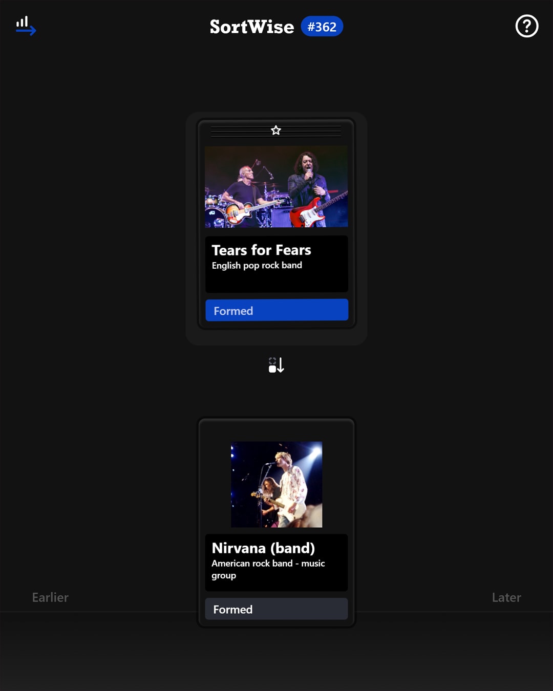 Screenshot of SortWise