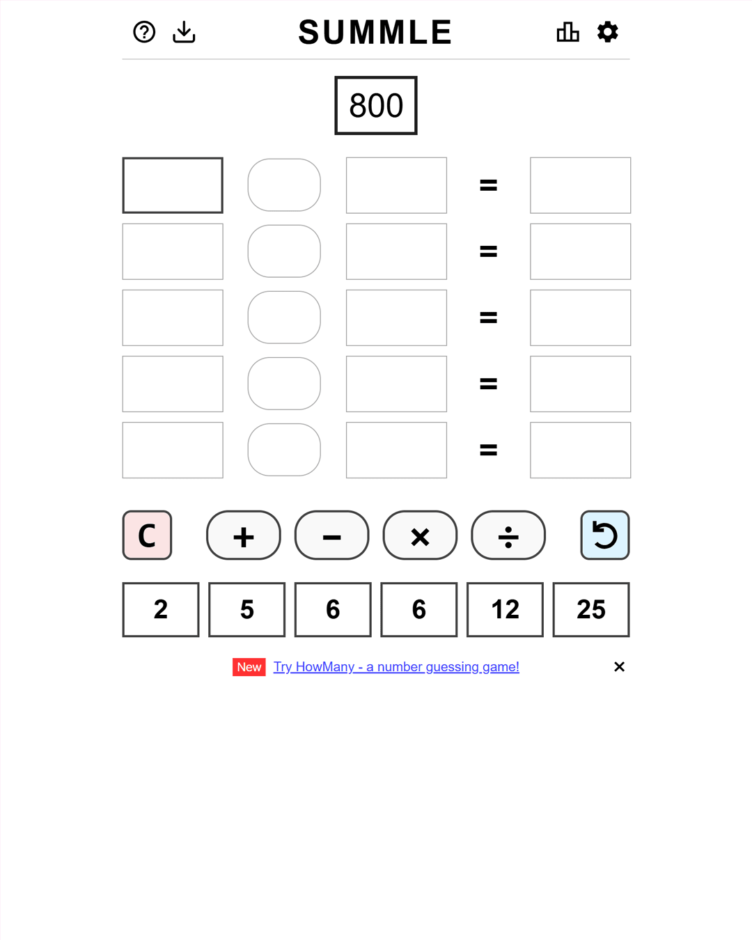 Screenshot of Summle