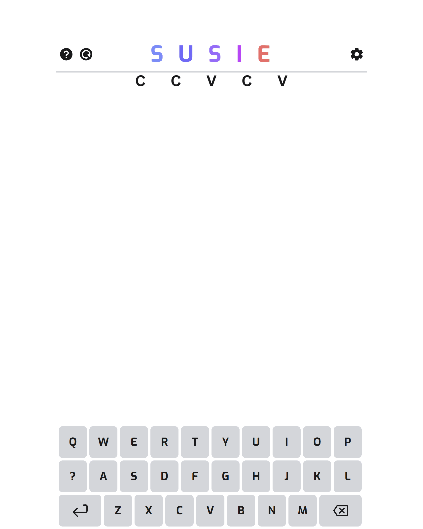 Screenshot of Susie
