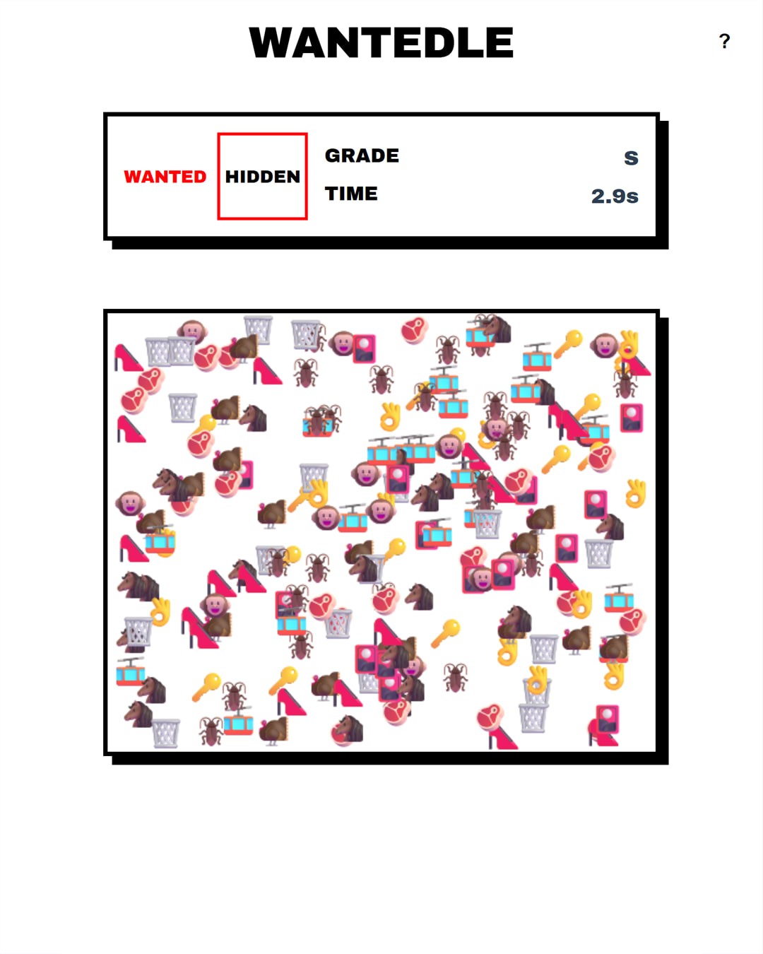 Screenshot of Wantedle