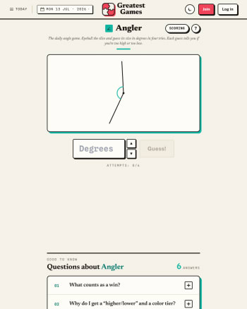 Angler screenshot