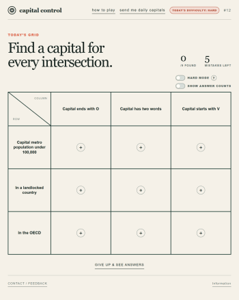 Capital Control screenshot