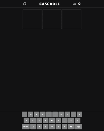 Cascadle screenshot