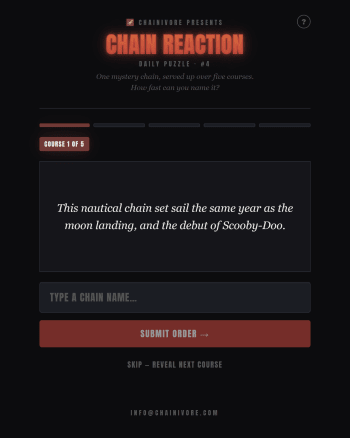 Chain Reaction screenshot