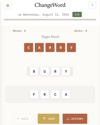 ChangeWord screenshot