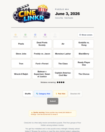 CineLinkr screenshot