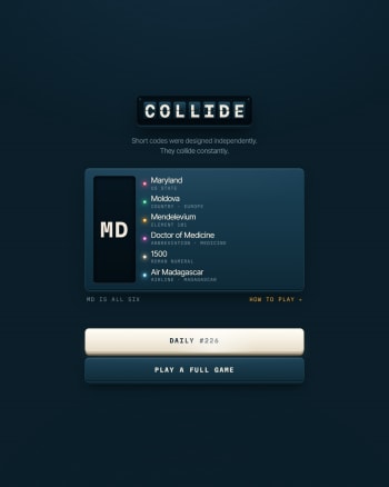 COLLIDE screenshot