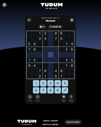 Daily Sudoku screenshot