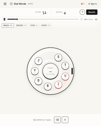 Dial Words screenshot