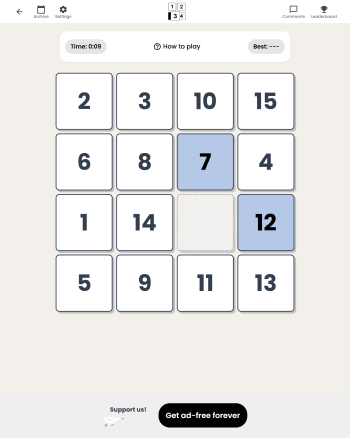 Digit Shift screenshot