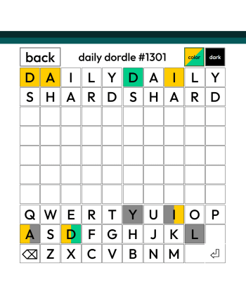 Dordle screenshot