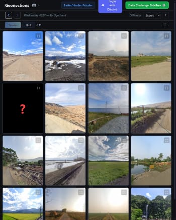 Geonections screenshot