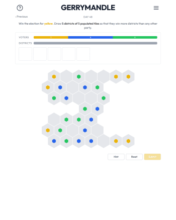 Gerrymandle screenshot