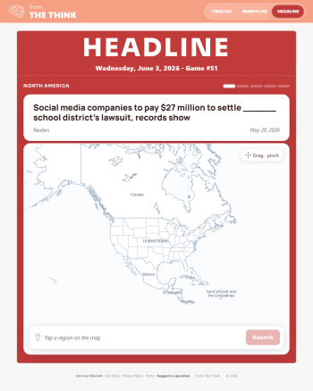 Headline screenshot