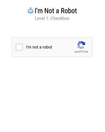 I'm Not a Robot screenshot