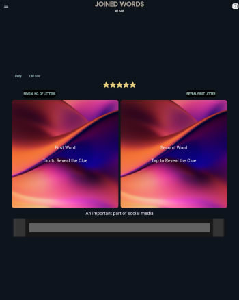 Joined Words screenshot