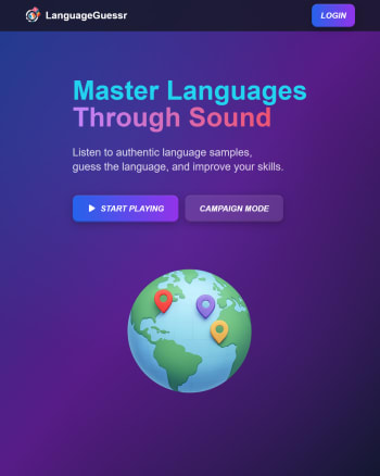 LanguageGuessr screenshot