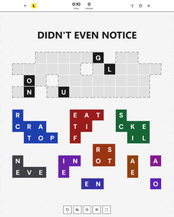 Lettered screenshot