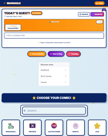 Mangadle screenshot