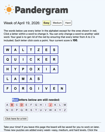 Pandergram screenshot