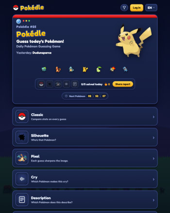Pokedle screenshot