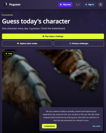 Picguessr screenshot