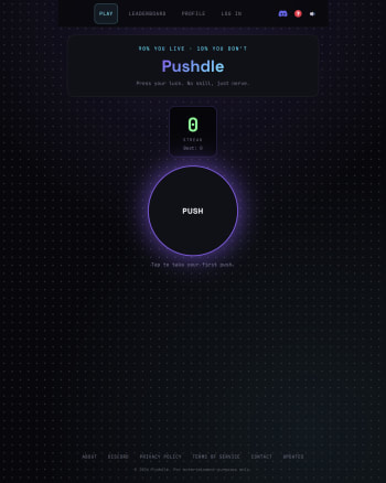 Pushdle screenshot