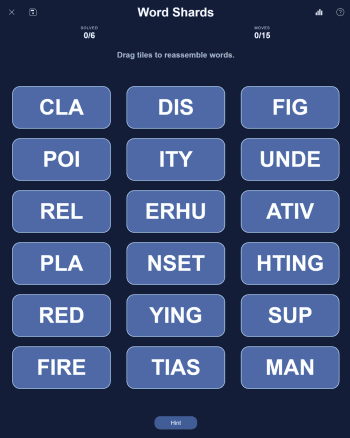 PuzzleLab Word Shards screenshot
