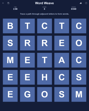 PuzzleLab Word Weave screenshot