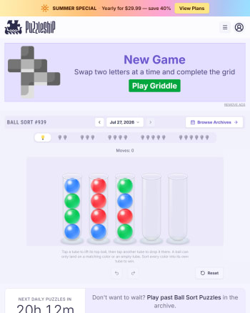 Puzzleship Ball Sort screenshot