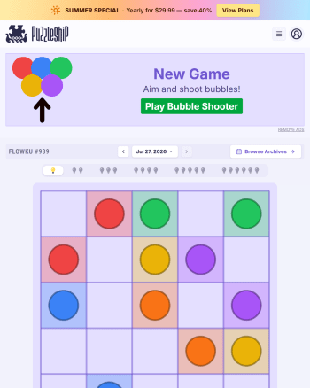 Puzzleship Flowku screenshot