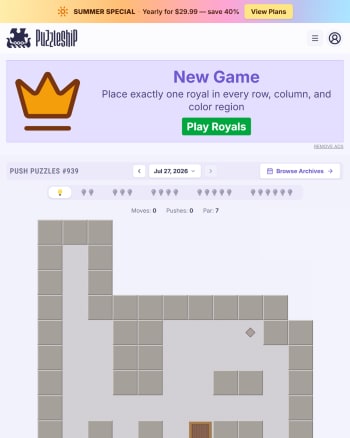 Puzzleship Push Puzzles screenshot