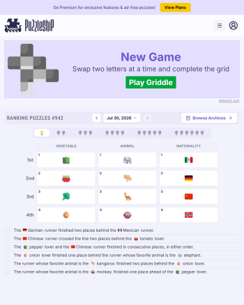 Puzzleship Ranking Puzzles screenshot