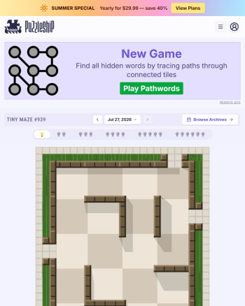 Puzzleship Tiny Maze screenshot