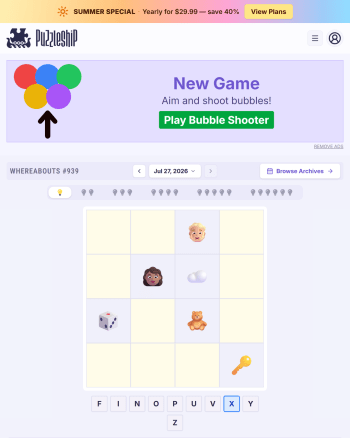 Puzzleship Whereabouts screenshot