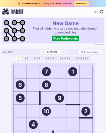 Puzzleship Zag screenshot