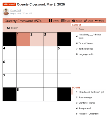 Queerty Crossword screenshot