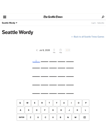 Seattle Wordy screenshot