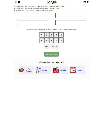 Songle screenshot
