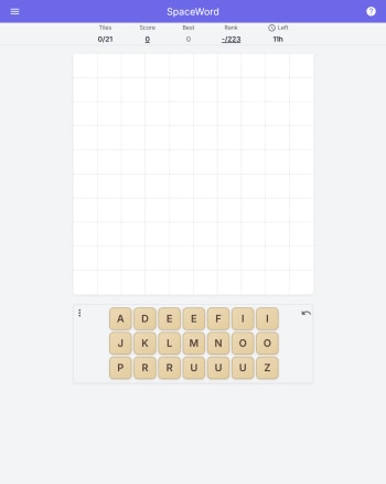 SpaceWord screenshot