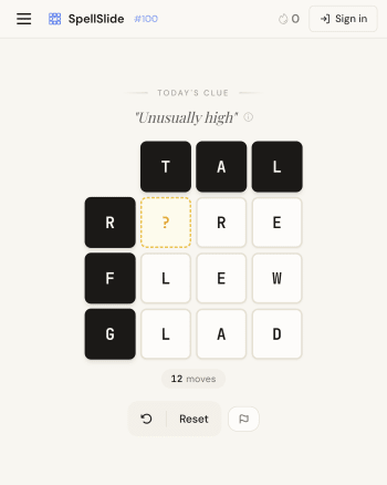 SpellSlide screenshot