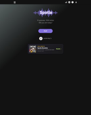 Spotle screenshot