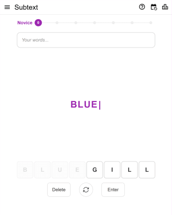 Subtext screenshot