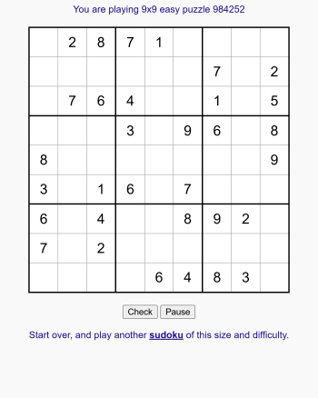 Sudoku Conquest screenshot