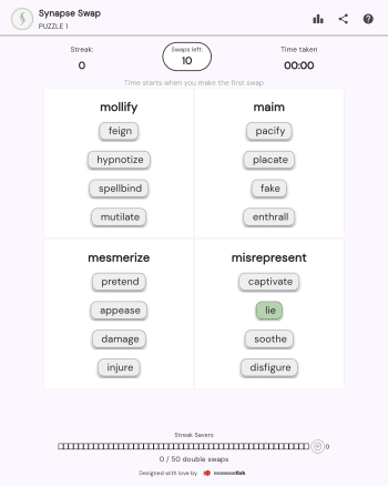 Synapse Swap screenshot