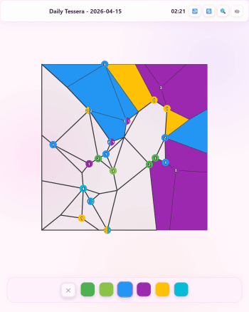 Tessera screenshot